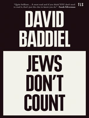 cover image of Jews Don't Count